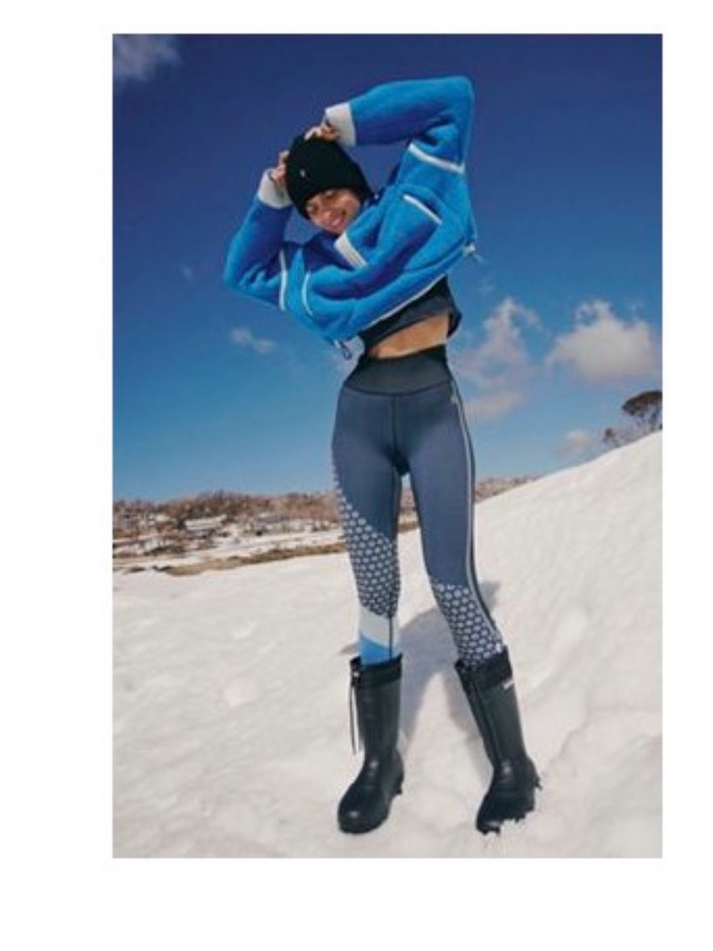 FP Movement Myoko Jacquard Base Layer Leggings